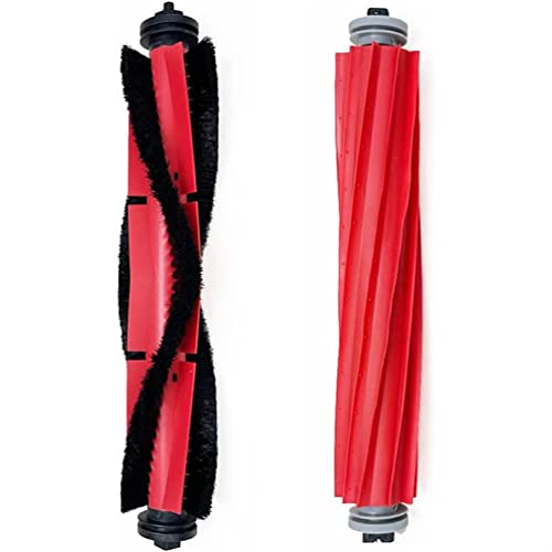 Roller Brush Compatible for-Roborock S7/S7 MaxV/Q5/Q7 Max Floor Cleaners Cleaning Main Brush Sweeper Cleaner Accessories Maintenance kit Vacuum Cleaner Spare Part Brush Set for Robot Vacuum Scrubber