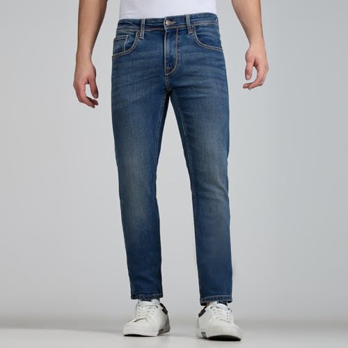 Image of Pepe Jeans Men's Jeans | Slim Fit | Mid Rise | Stretchable