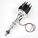 Pertronix D7131810 Flame-Thrower Non Vacuum Black M Cap Billet Electronic Distributor with Ignitor III Technology for Ford 351W