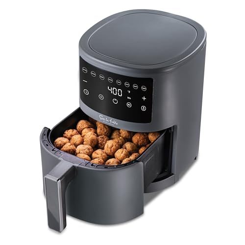 Sur-La-Table-38-Quart-Digital-Air-Fryer-LED-Touchscreen-Display-with-8-Presets-and-Shake-Indicator-for-Perfect-Crispness-Air-Fry-Bake-Roast-Broil-in-Minutes-1500w Sur La Table 38 Quart Digital Air Fryer LED Touchscreen Display with 8 Presets and Shake Indicator for Perfect Crispness Air Fry Bake Roast Broil in Minutes 1500w