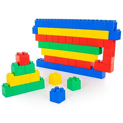Wader Quality Toys Polesie Polesie41999 - Set di 72 Giocattoli da Costruzione per Animali Domestici, XXL, Multicolore, Grande - Lego - Immagine 5
