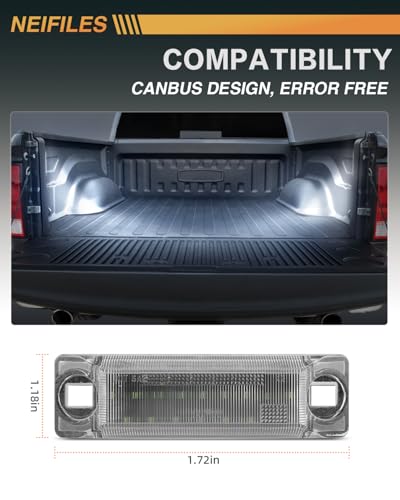 Luz LED para caja de camión compatible Dodge Ram 2016-2021 miniatura 6