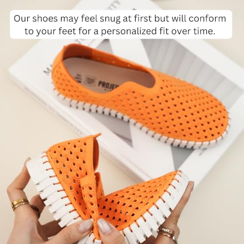 Image of Project Cloud Womens Shoes - Lightweight Summer Loafers for Women with Memory Foam Insole - Stylish & Comfortable Womens Loafers - Perfect Spring Shoes for Women 2026 (Lily)