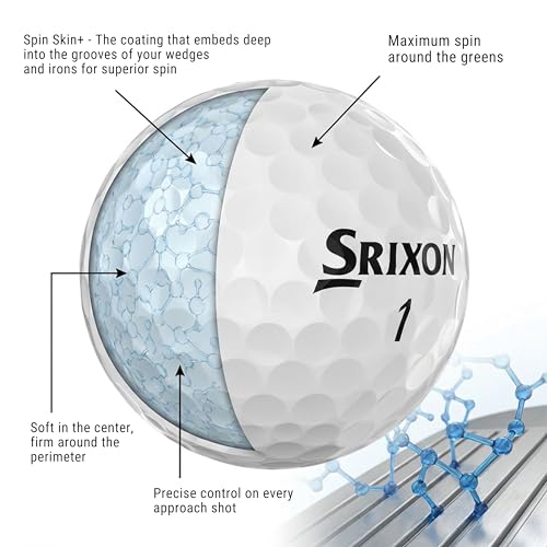 Srixon Q-STAR TOUR Golf Ball with Ultra-Thin High-End Urethane Cover - Image 3