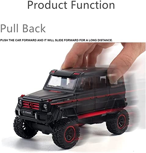 1:32 Mercedes AMG G500 CAR Toy Car Metal Pull Back Diecast Car with Openable Door and Sound Light, Gifts Toys for Kids【 Multicolor 】