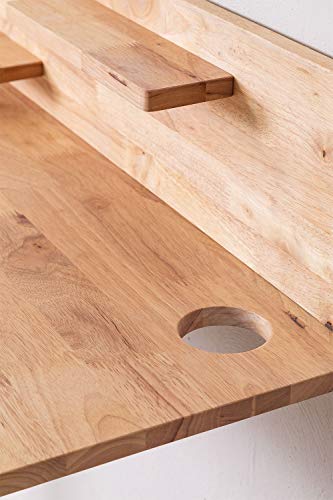Image of IThree Multpurpose Study Table | Sheesham Wood Computer Laptop Table with Storage Drawer| Solid Wooden Table for Home & Office (Style 4)