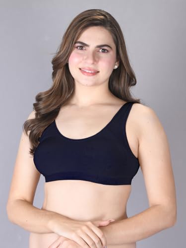 Image of Venus Wire Free Slip on Moulded Sports Bra with Adjustable Strap