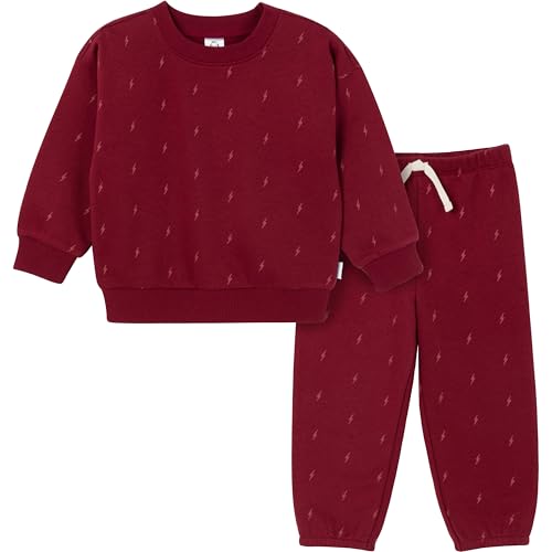 Gerber Baby & Toddler Boys' 2-Piece Fleece Sweatshirt and Jogger ...