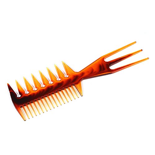 Set 3 peines plásticos multiuso doble cara para cabello miniatura 2