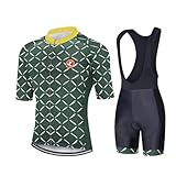 UGLY FROG 2025 Conjunto de Sudadera para Ciclismo Masculino Bib Shorts 202d Juego de Manga Corta Acolchado de Secado rápido 77LINESDUAN13