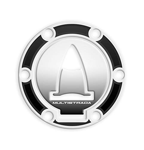Protezione Adesivo Resinato Tappo Serbatoio Compatibile Con MOTO DUCATI Multistrada 950 1200 1260 S V2
