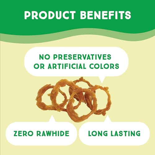 Ultra Chewy Turkey Tendon Rings For Dogs thumb #3