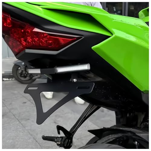 Support de plaque d'immatriculation ZX10R résistant aux vibrations pour moto Ninja