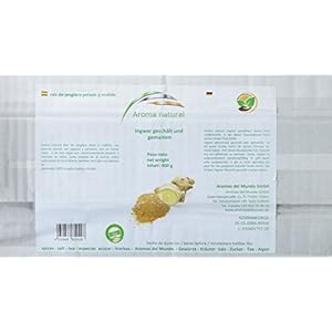 Aroma natural Ingwer geschält und gemahlen 900 g, 1er Pack (1 x 900 g)