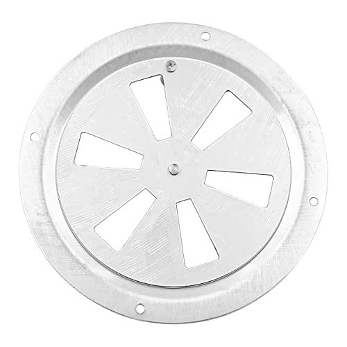 Hsthe Sea Stainless Steel Ventilation Rosettes, Pack of 2, Stainless Steel Round Ventilation Rosette - Image 3