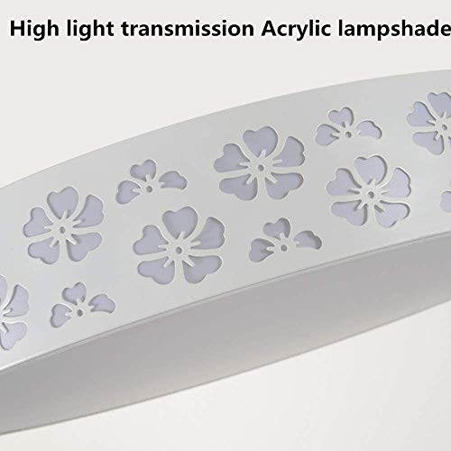 Lámpara de araña decorativa con diseño redondo led moderno 4