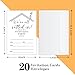 20 Housewarming Invitations New Home Invitation Housewarming Party Modern New Home Invite Cards Minimalism Housewarming Party Invite with Envelopes 4ﾗ6 Inch Blank Invitations with Envelopes (DH374)