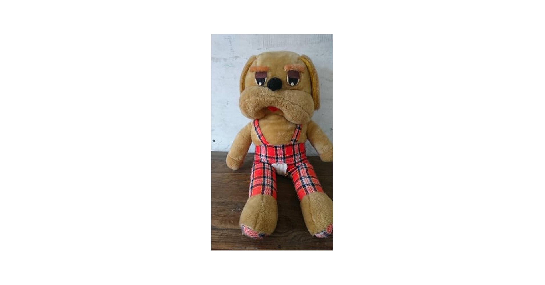 Amazon.co.jp: 宇山あゆみ 犬 ぬいぐるみ おじさん顔