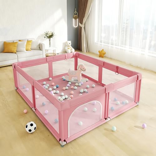 Image of Baby Playpen,Play pens for Babies and Toddlers,Small Safe Play Yard 36x36in