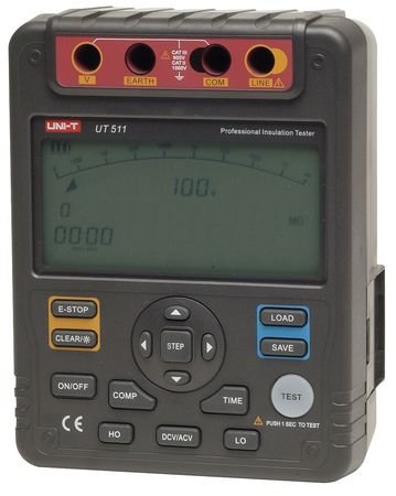Battery Operated Megohmmeter, 1000VDC
