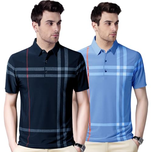 Image of Nobel Monk Men's Regular Fit Polo T Shirt |Half Sleeves |Collar Tshirts |Casual T-Shirt for Men