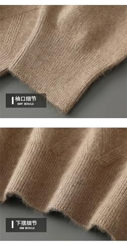 Men's and Winter Long Sleeve Jumpers Tops Solid Cashmere Sweater O-Neck Pullovers Knit Sweater3