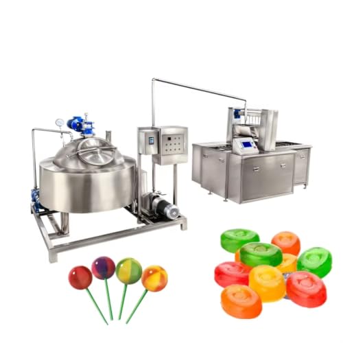 High Efficiency Candy Making Machine, Gummy Candy Depositor and Chocolate Depositing Machine for Small Batch Production, Ideal for Candy Shop, Bakery and Food Workshop