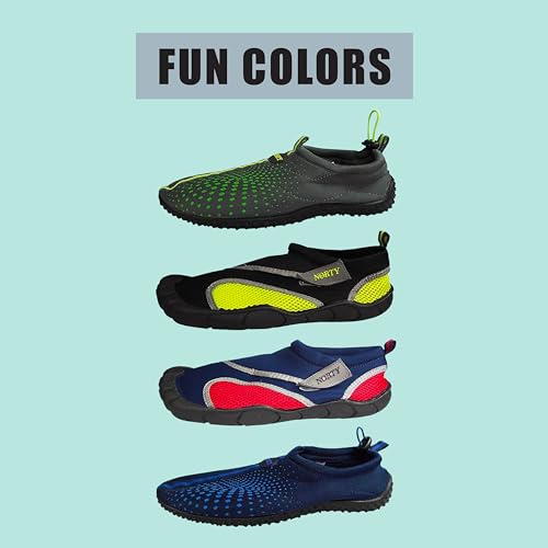 NORTY Men's Water Shoes - Aqua Swim Socks for Beach, Boat, and Pool - Skeletoe Barefoot Design - Cruise Ship Essentials - Hiking and Camping Footwear4