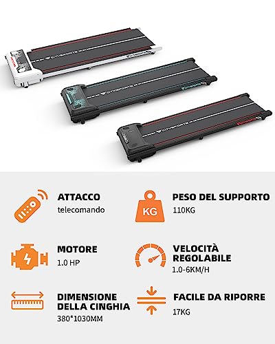 CITYSPORTS Tapis roulant,tapis roulant elettrico