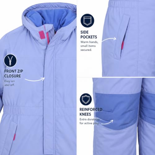 Image of Arctic Hero Kids Snow Suit Waterproof Insulated One Piece Coveralls (2T-14)