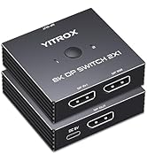 KVMスイッチ 2入力1出力 Displayport DP Amazon.com: Displayport KVM Switch Dual Monitor