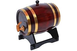 Rustic Wood Barrel Planter: Vintage Charm for Your Indoor Oasis