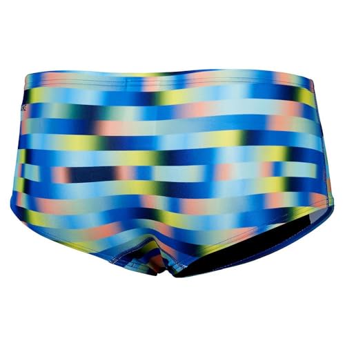 Speedo Allover Digital slip de 14cm evita rozaduras en los giros UK 32 4
