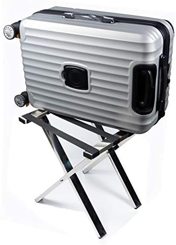 Stainless Steel Luggage Rack Folding Luggage Rack Suitcase Stand Organiser,
