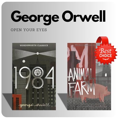 1984 & Animal Farm – George Orwell’s Dystopian Classics Ultimate 2-Book Set | Nineteen Eighty-Four & Animal Farm | Classic Literature | Special Edition