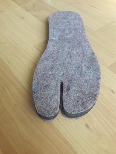 Plantillas de fieltro hechas a mano para calzado japonés 38EU miniatura 2