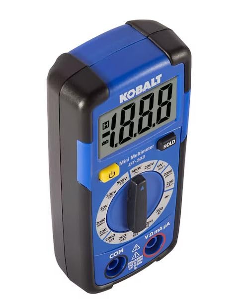 K.balt Digital Display Multimeter 0.2 Amp 500V -Volt