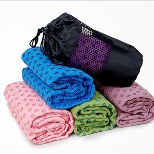 AngelBeauty© Microfiber Non Skid Yoga Towel Yoga Mat 24