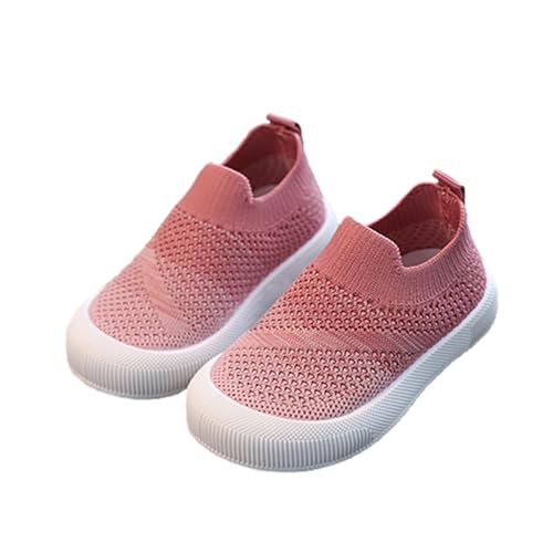 Toddler Non-Slip Walking Shoes Kid Wide Barefoot Shoe Mesh Slip on Sneakers Boys Girls Casual Breathable Tennis Shoes