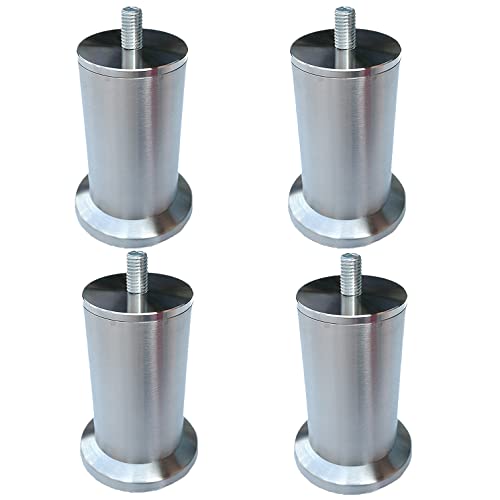 Pieds de meubles robustes Feng Shui en acier inoxydable M8, qualité durable pour lit et armoire