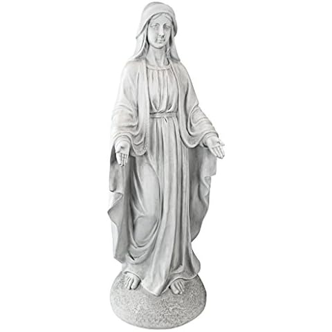 Figurín para jardín de la Virgen de Notre Dame de Design Toscano Cover