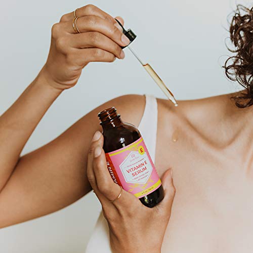 image for Vitamin E Serum by Leven Rose 100% Pure Organic All Natural Face, Dry 
