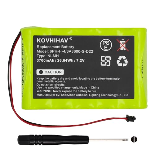 Ersatz-Akku 6PH-H-4/3A3600-S-D22 für ADT Impassa kabellose Alarmanlagen