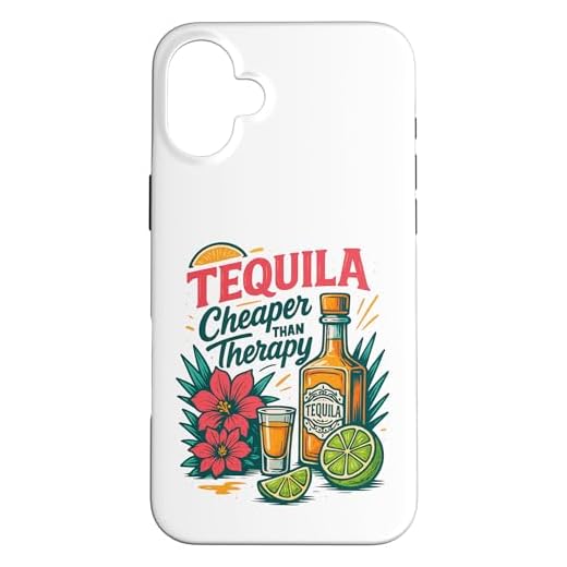 Tequila drôle buvant de la tequila mexica moins chère qu'une thérapie Coque pour iPhone 16 Plus
