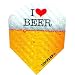 3 Sets of 3 Dart Flights - 4051 - Dimplex I Love Beer Standard Double Thick Dimpled Flights