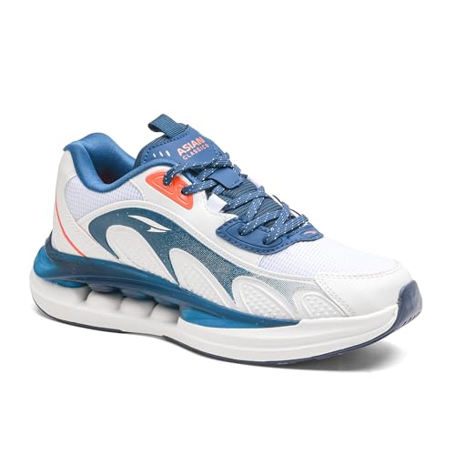 Image of ASIAN Powerkick-08 Men's Running & Sports Shoes | Air-Tech Cushion Sole for Shock Absorption | Lightweight, Durable & Stylish Sneakers for Gym & Training