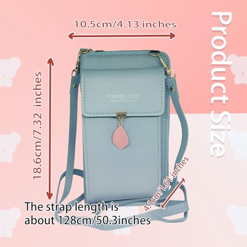 Crossbody Bags for Women, Multifunctional Leather Phone Purses Crossbody Purse Women's Shoulder Handbags2