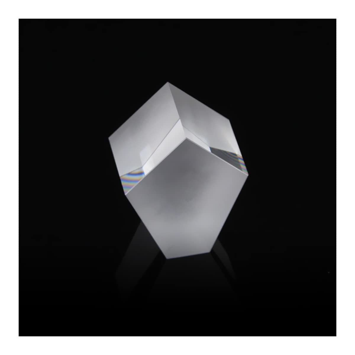 Prismes et kaléidoscopes 25mm Pentaprism Optique Prisme à Angle Droit 90 Degrés Miroir Polygonal Spécial Triangulaire Penta Prism Kits d'optique pour Classe de Sciences