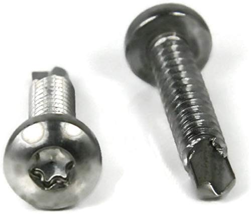 #10 TORNILLOS AUTOPERFORANTES PAN HEAD TORX 410 ACERO INOX miniatura 3