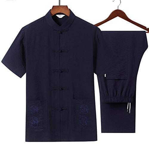 Costume de Kung Fu chinois pour vos séances matinales de Tai Chi au parc en plein air